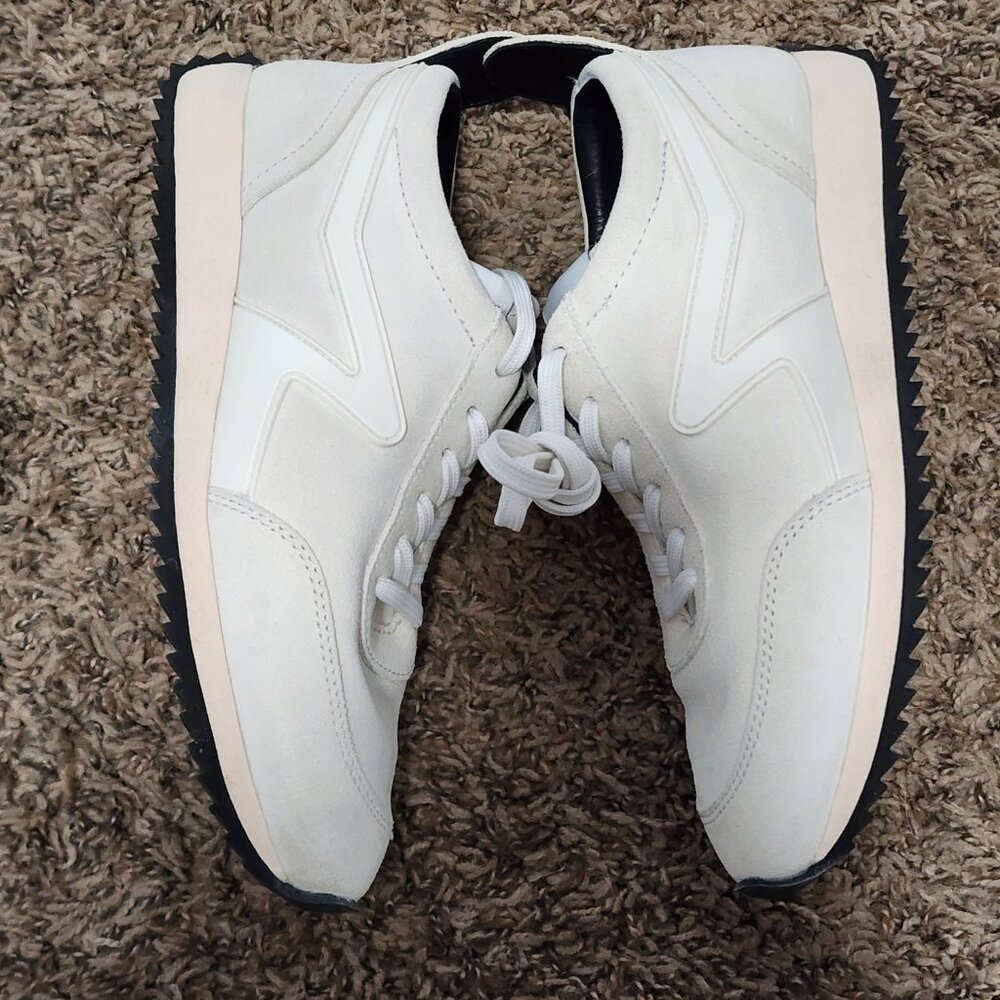 Rag & Bone Suede Retro Runner Shoes Women's Size 39 8.5 Tan Must Read - Picture 5 of 15